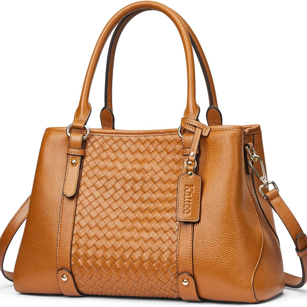 Women Soft Genuine Leather Satchel Bags Top Handle Crossbody Purses And Handbags